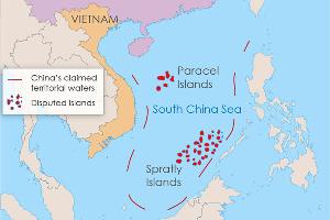 قال عضو مجلس الدولة وزير الخارجية الصينى وانغ يي، أن الصين ودول رابطة جنوب شرق آسيا (آسيان) توصلا إلى مسودة نص لمدونة قواعد السلوك ببحر الصين الجنوبي