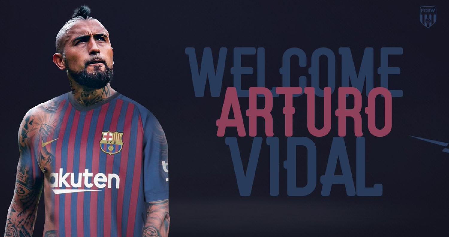 أعلن نادي برشلونة الإسباني عبر موقعه الإلكتروني عبر شبكة الإنترنت، عن التعاقد مع الدولي التشيلي ولاعب بايرن ميونيخ الألماني، أرتورو فيدال (31 عاما)،