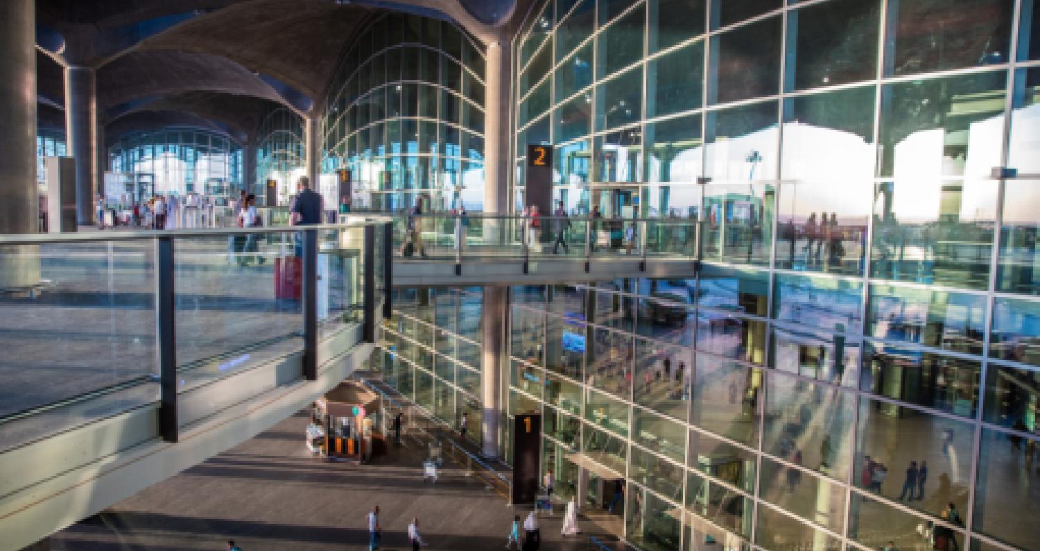 سجل مطار الملكة علياء الدولي زيادة 6ر7 بالمئة في حركة المسافرين خلال الأشهر الستة الأولى من العام الحالي