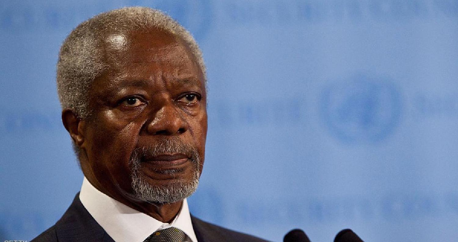توفي الأمين العام السابق للأمم المتحدة ، كوفي عنان في سويسرا صباح يوم السبت بعد مرض قصير، عن عمر ناهز 80 عاما