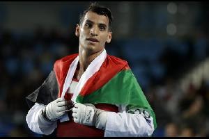 سما الأردن| أحرز لاعب المنتخب الأردني للتايكواندو أحمد أبو غوش، الميدالية البرونزية في دورة الألعاب الآسيوية.
