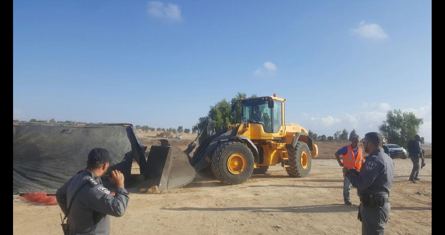 اسرائيل تهدم قرية العراقيب بالنقب للمرة الـ133