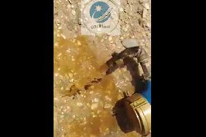مياه السلطة مع "الطين" في دير علا (فيديو)