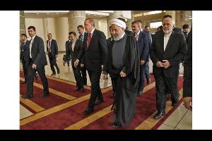 بدء قمة طهران بين رؤساء إيران وروسيا وتركيا