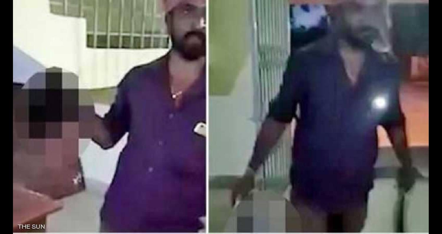 هندي يذبح زوجته ويقدم رأسها إلى قسم الشرطة
