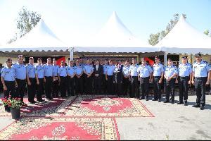 الحمود يزور مديريتي شرطة شمال وجنوب عمان