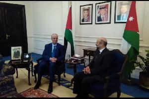 الرزاز: نطمح لزيادة حجم المبادلات التجارية مع فلسطين