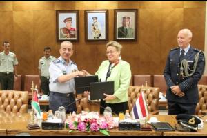 اتفاقية تعاون بين القوات المسلحة الأردنية والهولندية