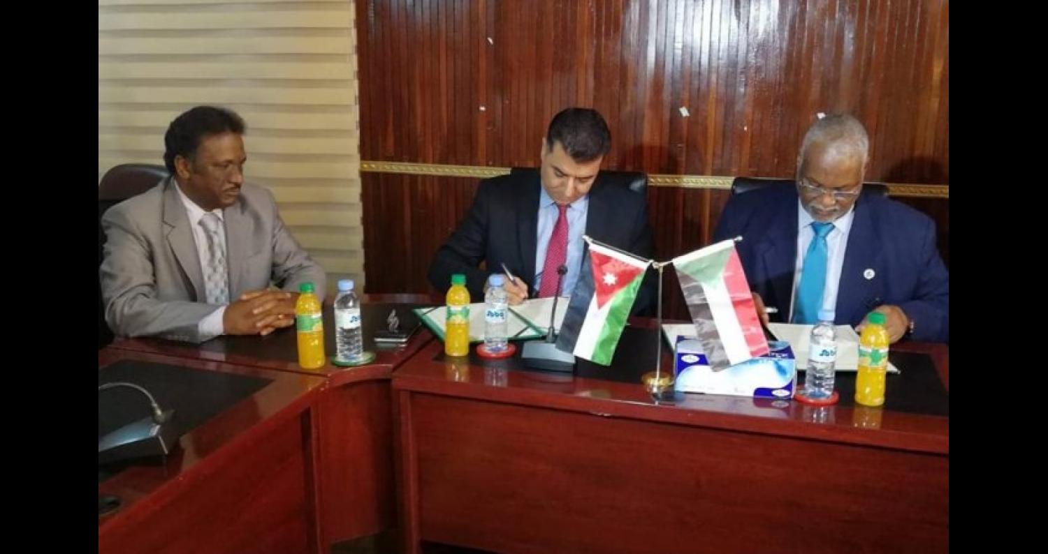 الأردن والسودان يوقعان بروتكول تعاون زراعي مشترك