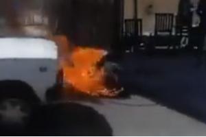 موظف بلدية يشعل النار بنفسه وحالته حرجة