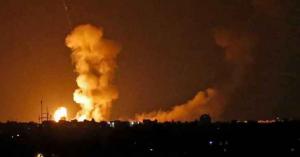 الإحتلال الإسرائيلي يقصف غزة