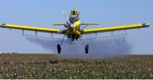 فقدان طائرة لرش المبيدات
