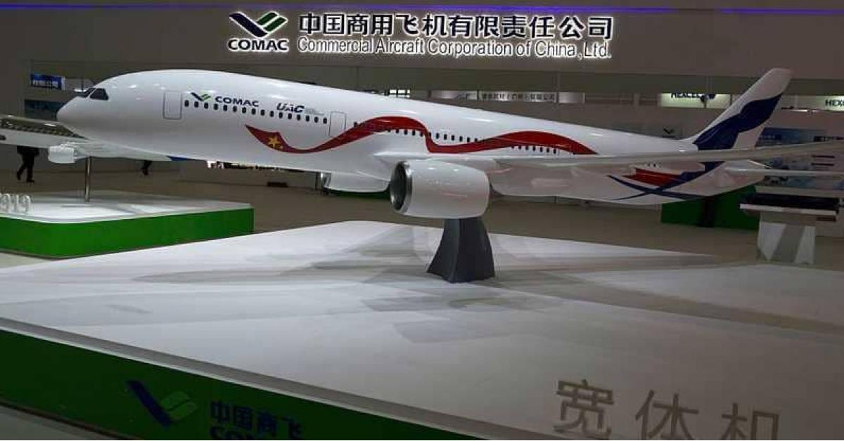 طائرة ركاب صينية روسية لمنافسة عملاقي الطيران