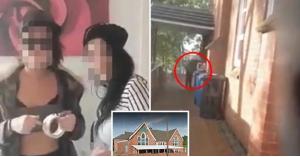 بالفيديو: فتاتان تضعان لحم خنزير على باب مسجد.. وهذا ما فعلته الشرطة