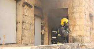 إصابة سيدة اثر حريق منزل في محافظة عجلون