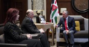 الملك ونائب رئيس الوزراء العراقي يبحثان التوسع في التعاون
