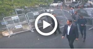 شاهد بالفيديو لحظة نقل جثة خاشقجي إلى منزل القنصل السعودي