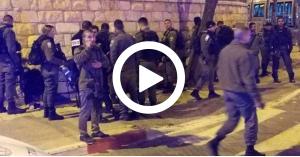 شاهد لحظة اعتقال قوات الاحتلال لشابين في القدس المحتلة.. فيديو