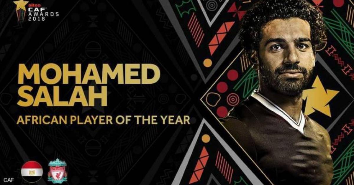 الفرعون محمد صلاح أفضل لاعب أفريقي لعام 2018
