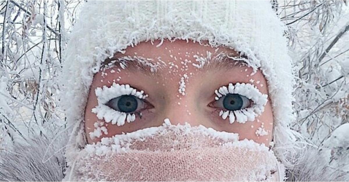 قرية في روسيا تسجل اعلى درجة برودة