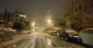 انقاذ (101) شخص علقو في الطرقات بسبب الثلوج