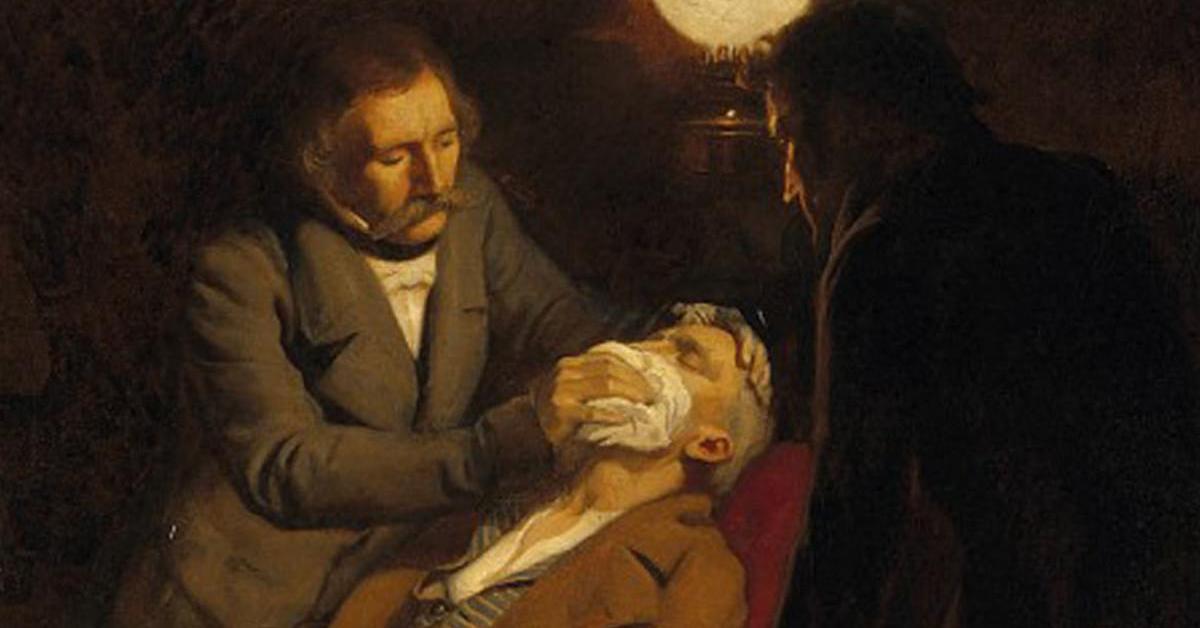 اول طبيب استخدم التخدير العام في الجراحة