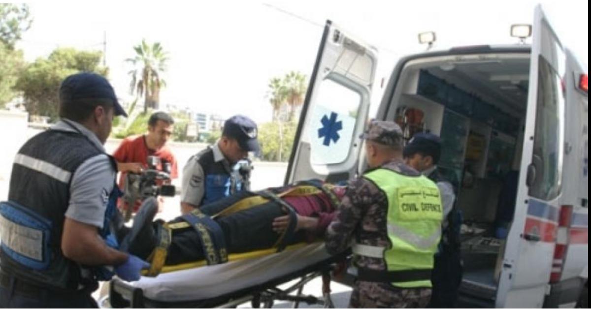اصابة شخصين بحادث دهس في ابو نصير