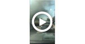 حريق هائل بشارع مكة في عمان.. فيديو