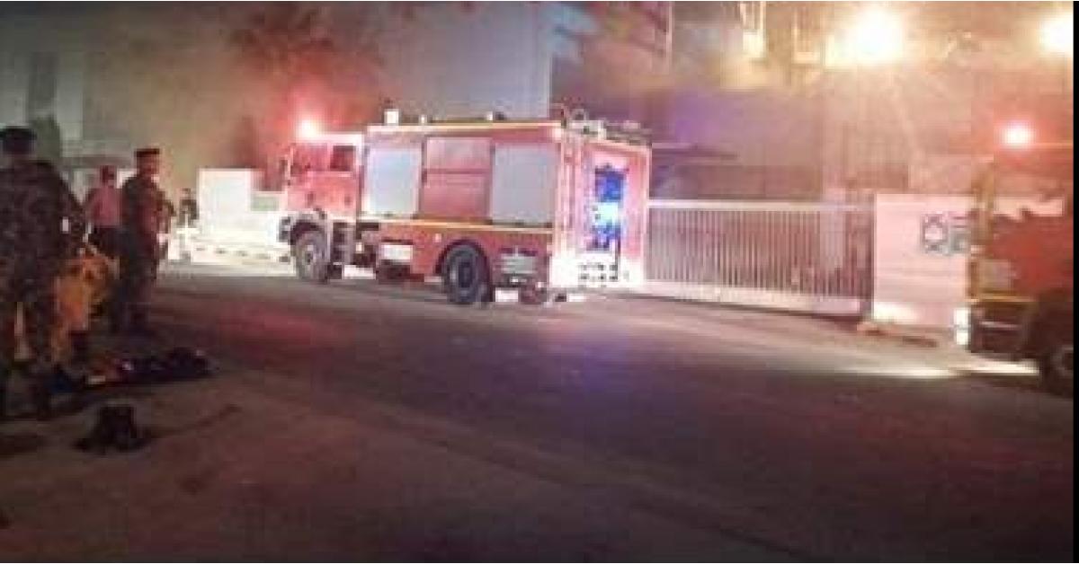حريق مستودع أدوية في بيادر وادي السير.. فيديو