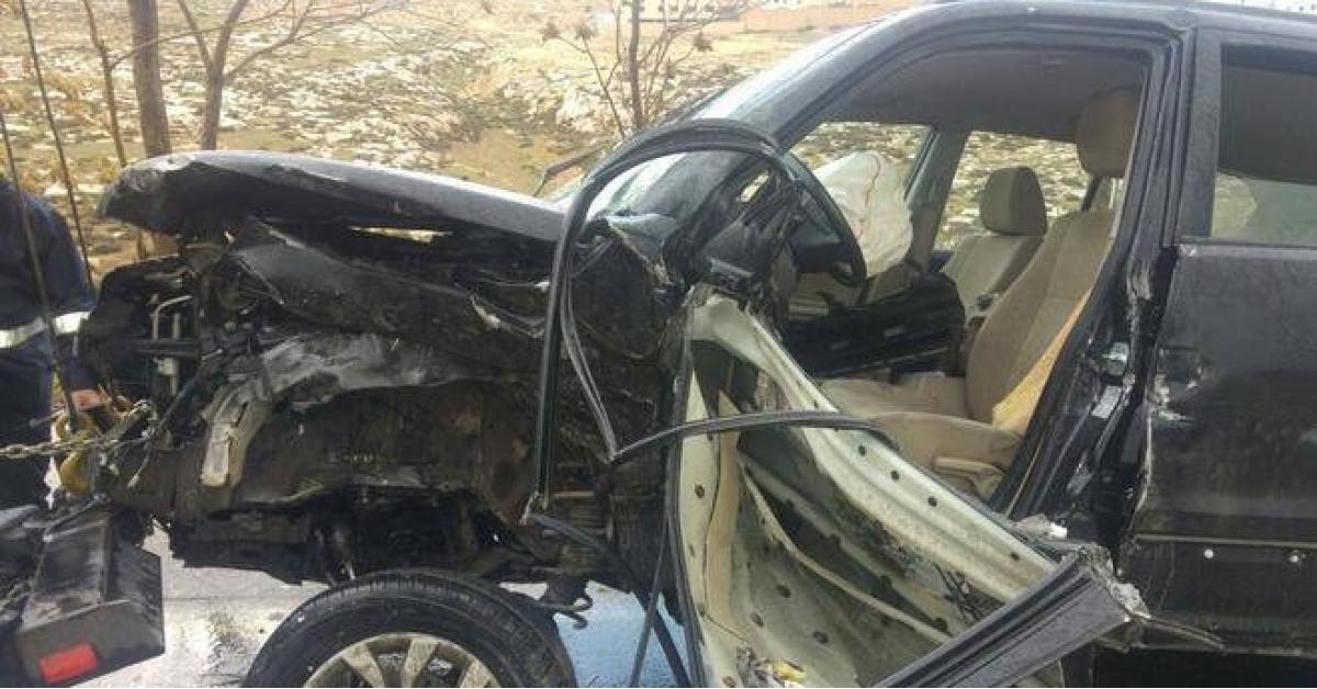 وفاتان وإصابات بحادث تصادم على الطريق الصحراوي