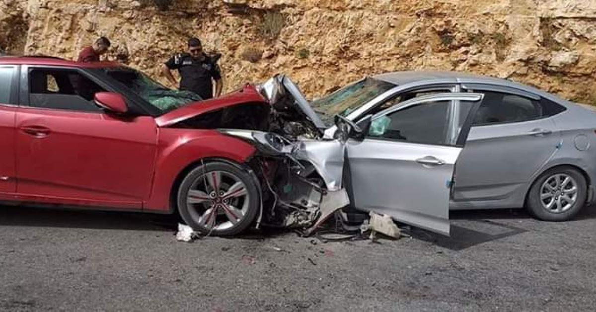 وفاتان و10 اصابات بحادث تصادم في إربد