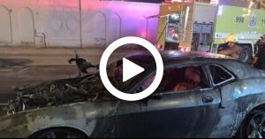حرق سيارة     ممرضة   السعودية    حرق سيارة ممرضة