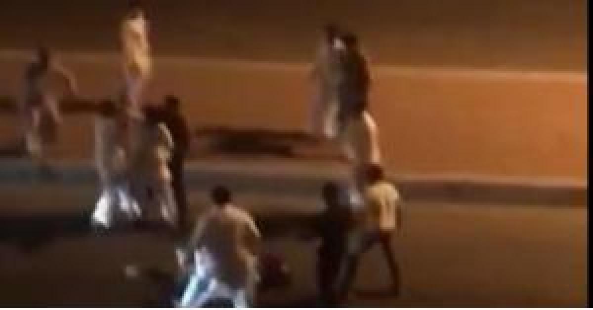 جريمة طعن امام الأمن تثير غضب السعوديين