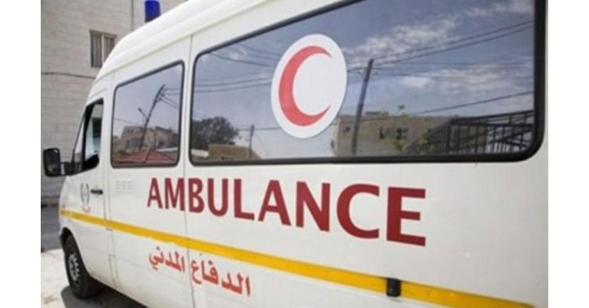 إصابات اثر حادث تصادم في محافظة عجلون
