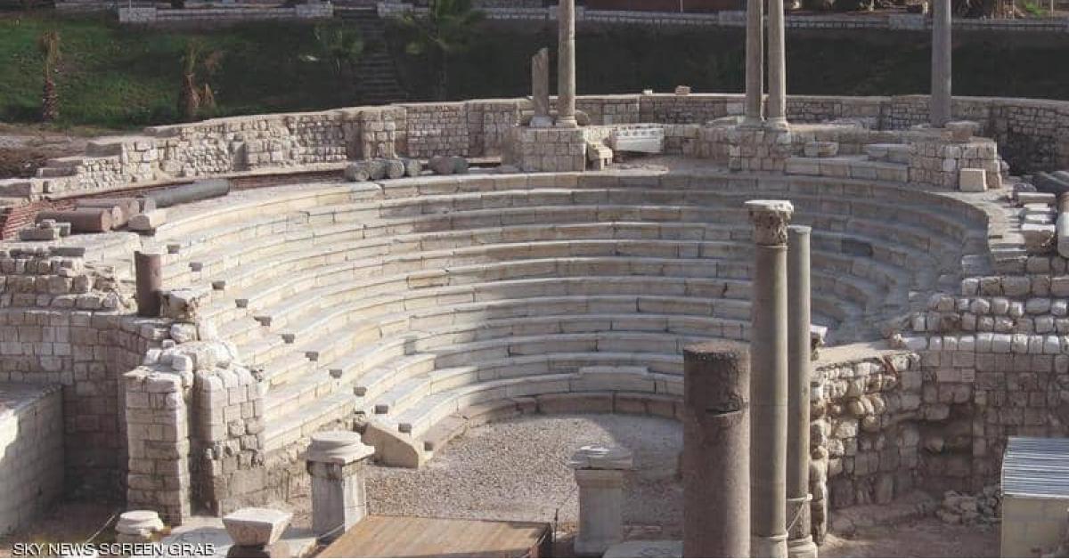 اكتشاف بقايا مدينة ترجع للقرن الرابع بعد الميلاد بالإسكندرية