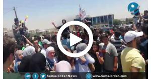فرحة طلاب التوجيهي في عمان (فيديو)