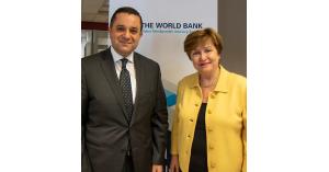 العسعس في واشنطن لمناقشة برامج التعاون مع البنك الدولي