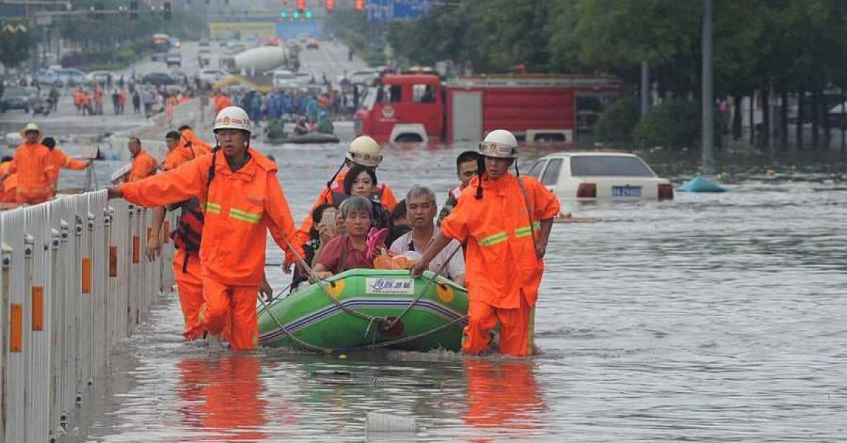 مصرع 14 شخصاً وفقدان 3 بسبب فيضانات وانهيارات أرضية في الصين