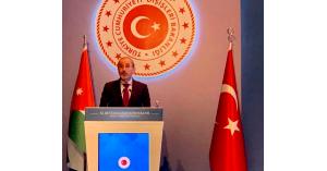 وزير الخارجية يحاضر في مؤتمر السفراء الأتراك بأنقرة