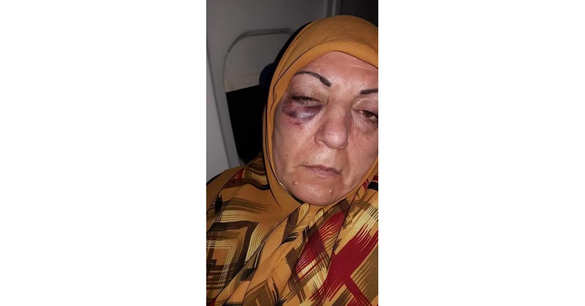 تعرض سيدة للضرب في مطار إيراني (فيديو)