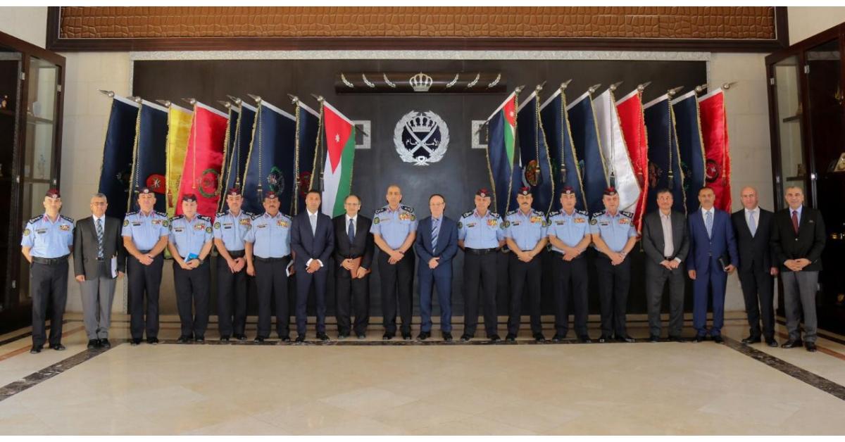 مدير الأمن يلتقي رئيس جهاز الشرطة القبرصي والسفير القبرصي في عمان