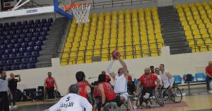 خسارة منتخب السلة للكراسي المتحركة امام الامارات بدورة العاب غرب اسيا البارالمبية