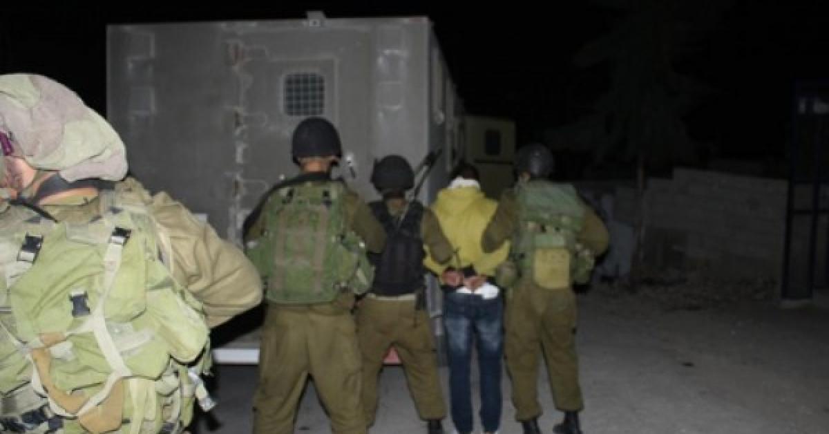 الاحتلال يعتقل 16فلسطينيا في الضفة الغربية