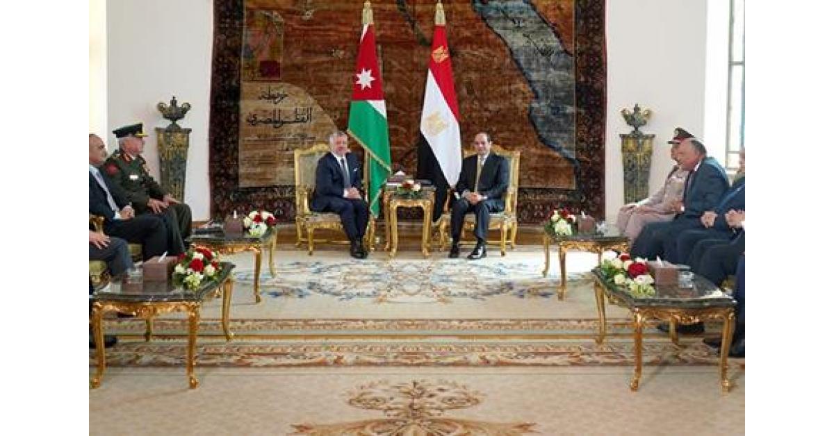 الملك والسيسي يؤكدان على وحدة سوريا