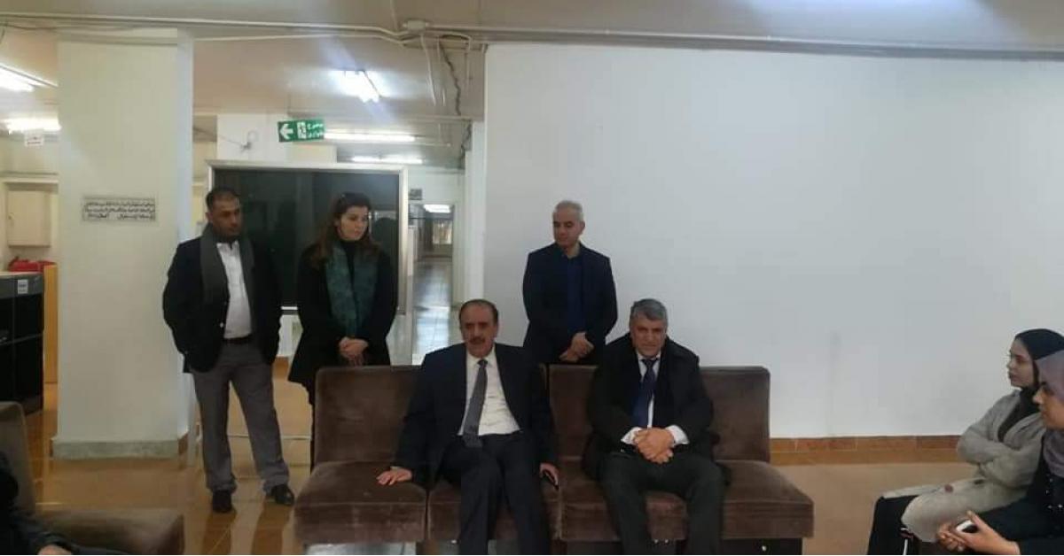 رئيس الجامعة الأردنية يتفقد السكنات الداخلية للطالبات