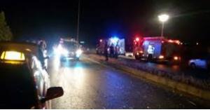 إصابات بحادث تدهور مركبة في إربد