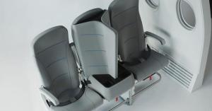 مقاعد جديدة للطائرات لإجبار المسافرين على التباعد