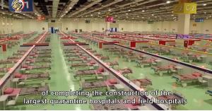 بناء مستشفى ميداني في 15 يوم بمصر.. فيديو