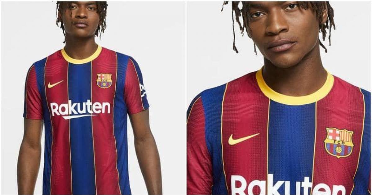 برشلونة يكشف عن قميصه الجديد بعد الخطأ المحرج