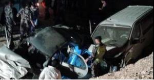 وفيات واصابات بحادث سير مروع على الطريق الصحراوي
